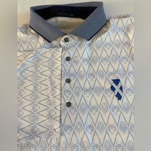 Greyson Onota Men’s Golf Polo Shirt Wolf Print Illinois State Embroidered 2XL